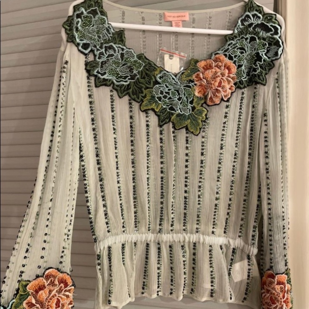 Anthropologie new with tags size small top